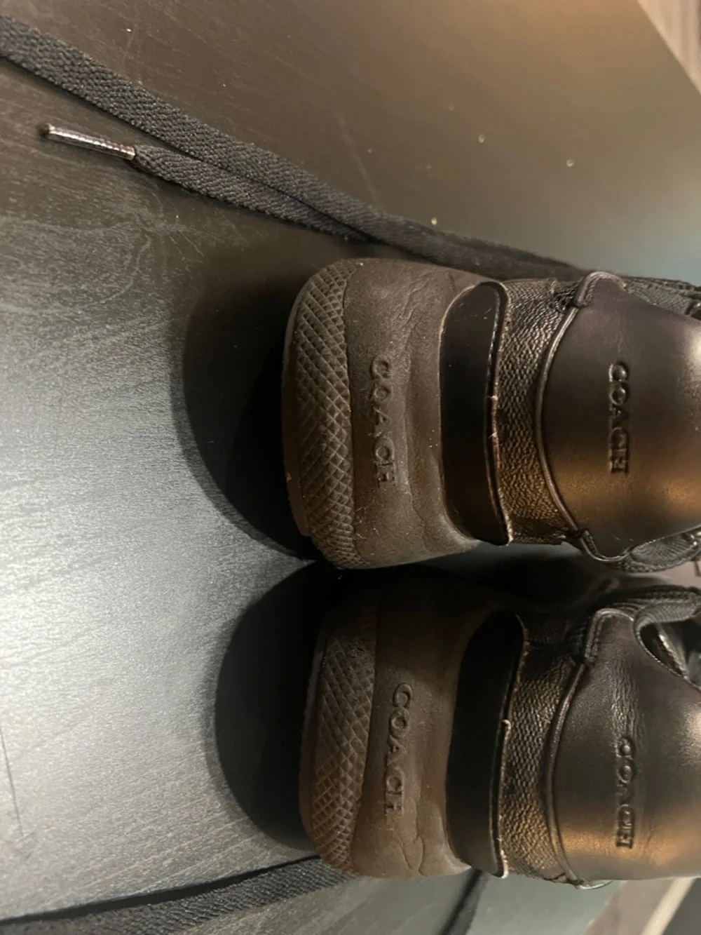 Coach Black Men’s Sneakers - Picture 4 of 6